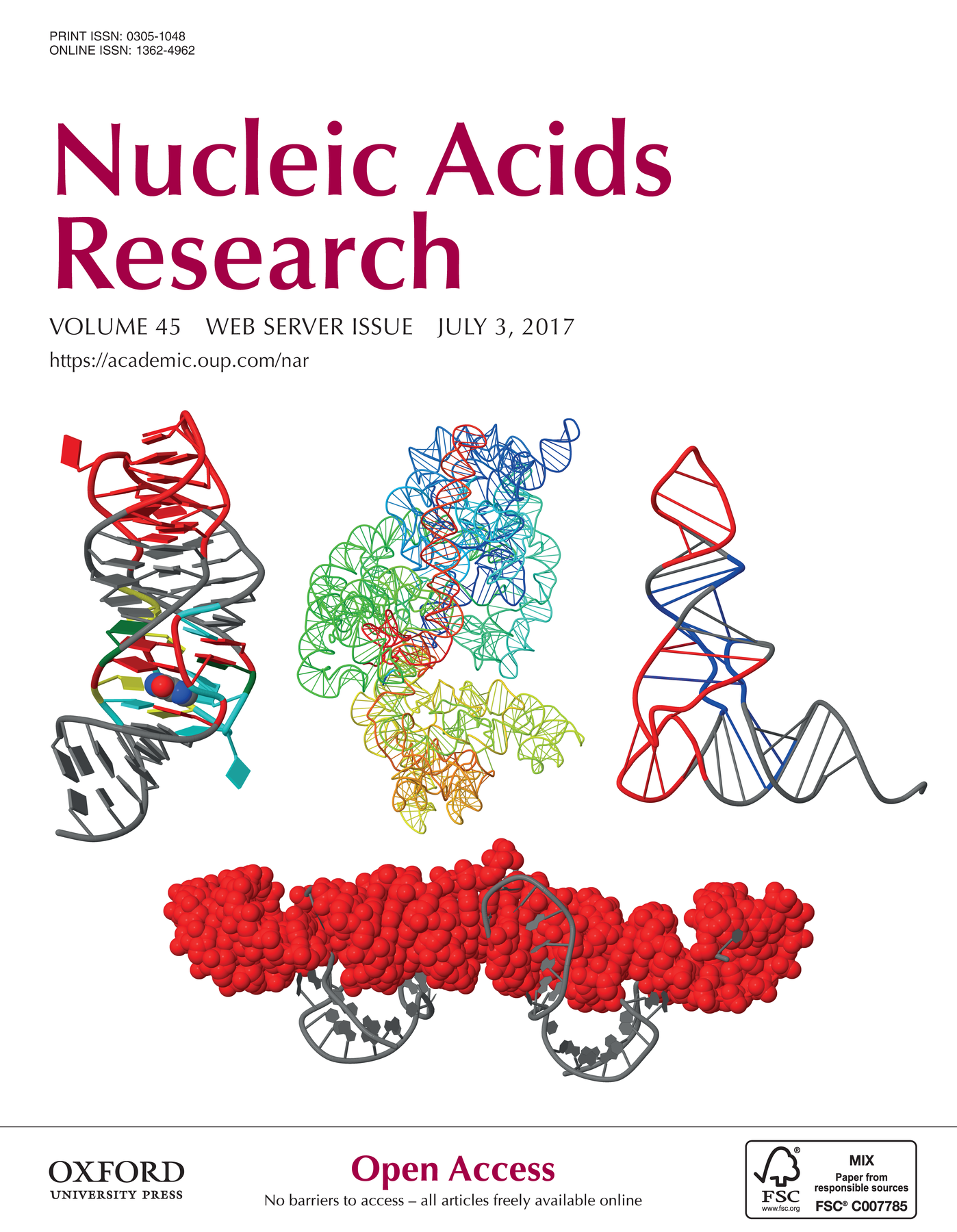 "Cover image featuring the DSSR-Jmol paper" title="Cover image featuring the DSSR-Jmol paper"